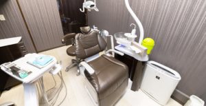 個室の診療室チェア