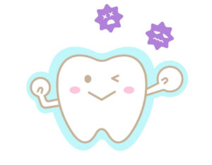 虫歯から歯を守るフッ素の効果
