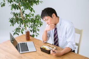 姿勢の悪さ