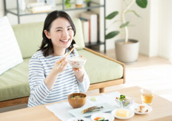 栄養バランスの取れた食事